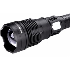 LED lámpa, 60 W COB LED; 8000 Lm, ALU ház, zoom, USB újratölthető Li-ion akkus, 5000 mAh, Power Bank funkció