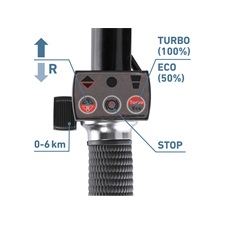 akkus talicska, 40V, Li-ion, 1db akku, 1db töltő, 6000 mAh, max.150 kg, kefementes motor