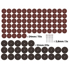 mini vágó- és daraboló klt. 3,2 mm befogás, 100 db, 2 féle vágófej