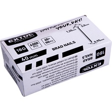 szeg fejjel, 8891860 akkus tűzőgéphez 6000 db, 18G, szár.: 1,25×0,95 mm, fej: 2,0 mm, hossz.: 40 mm