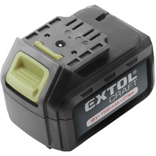tartalék akku RÉGEBBI TÍPUSÚ 402440 Li-ion töltőhöz, 2 SARU+1 TÜSKE; 18V, 1500mAh, töltési idő:1 óra